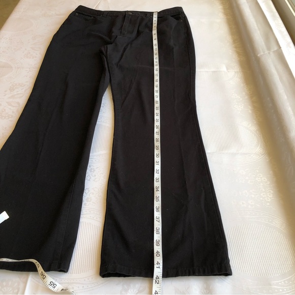 Lauren Jeans Co. Women’s Black Jeans Pants Size 12 Straight Leg Ralph Lauren - Picture 11 of 16